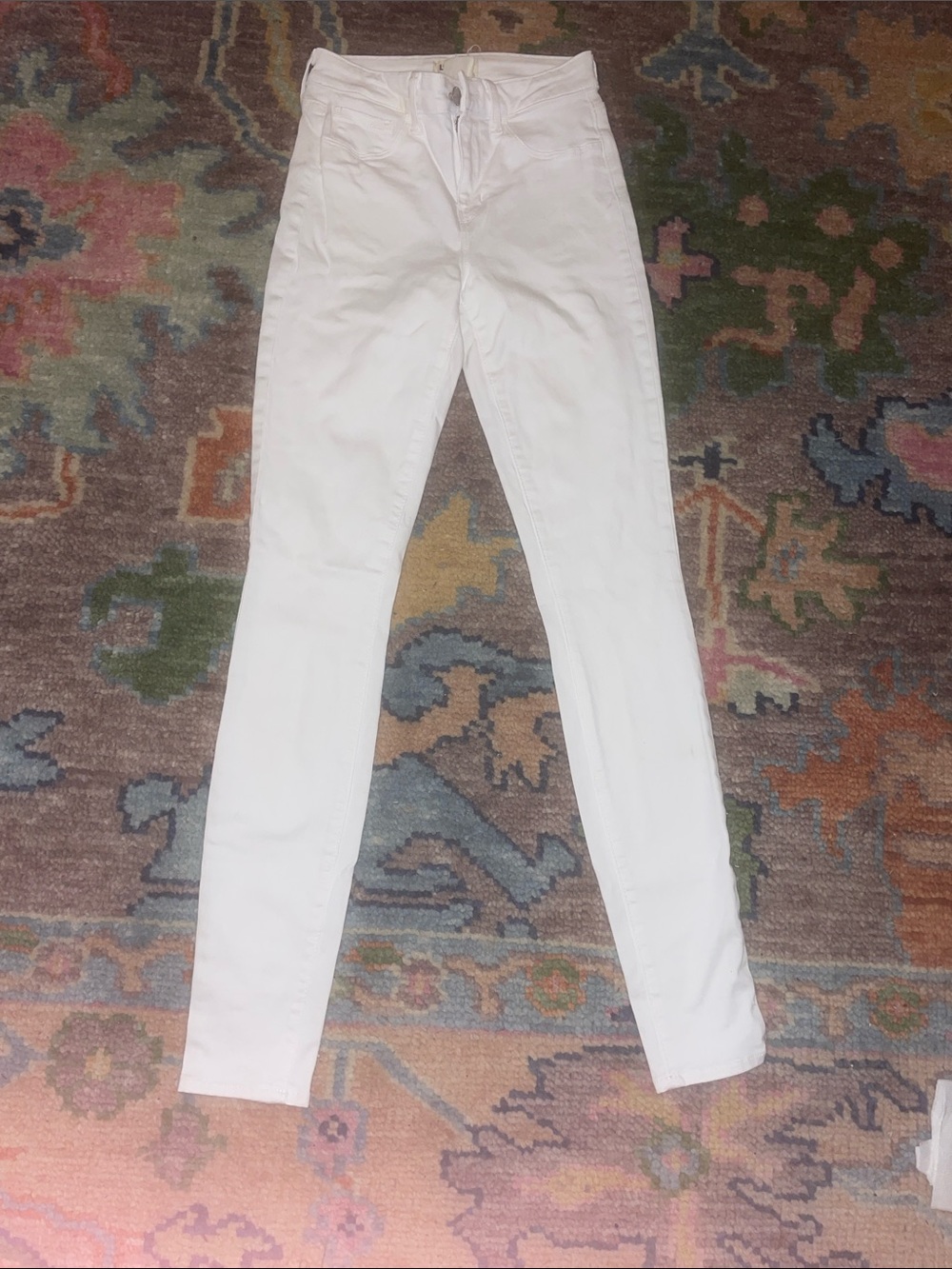 L'AGENCE White Skinny Pants - Picture 1 of 4